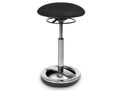 TOPSTAR Silla de Trabajo Taburete de Trabajo Sitness High Bob Negro