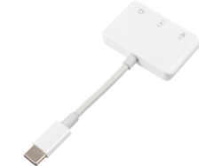 Adaptador Usb-c Portátil Con Conector Para Auriculares De 3,5 Mm, Diseño Compacto De Pc Tpe.