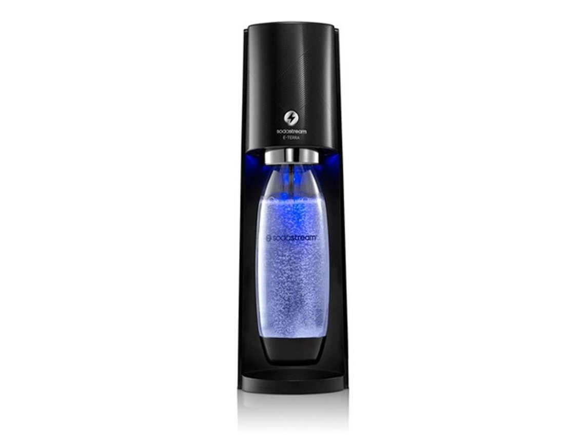 Máquina para agua carbonatada y soda Sodastream y Terra Preto 7290116742786