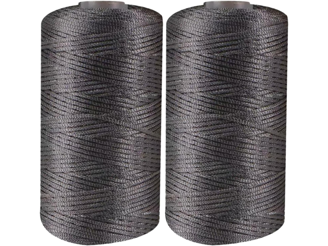 2 Rollos De 100 G De Hilo Suave Para Tejer A Crochet Y A Dos Agujas, Pequeños Proyectos Y Manualidades Infantiles.
