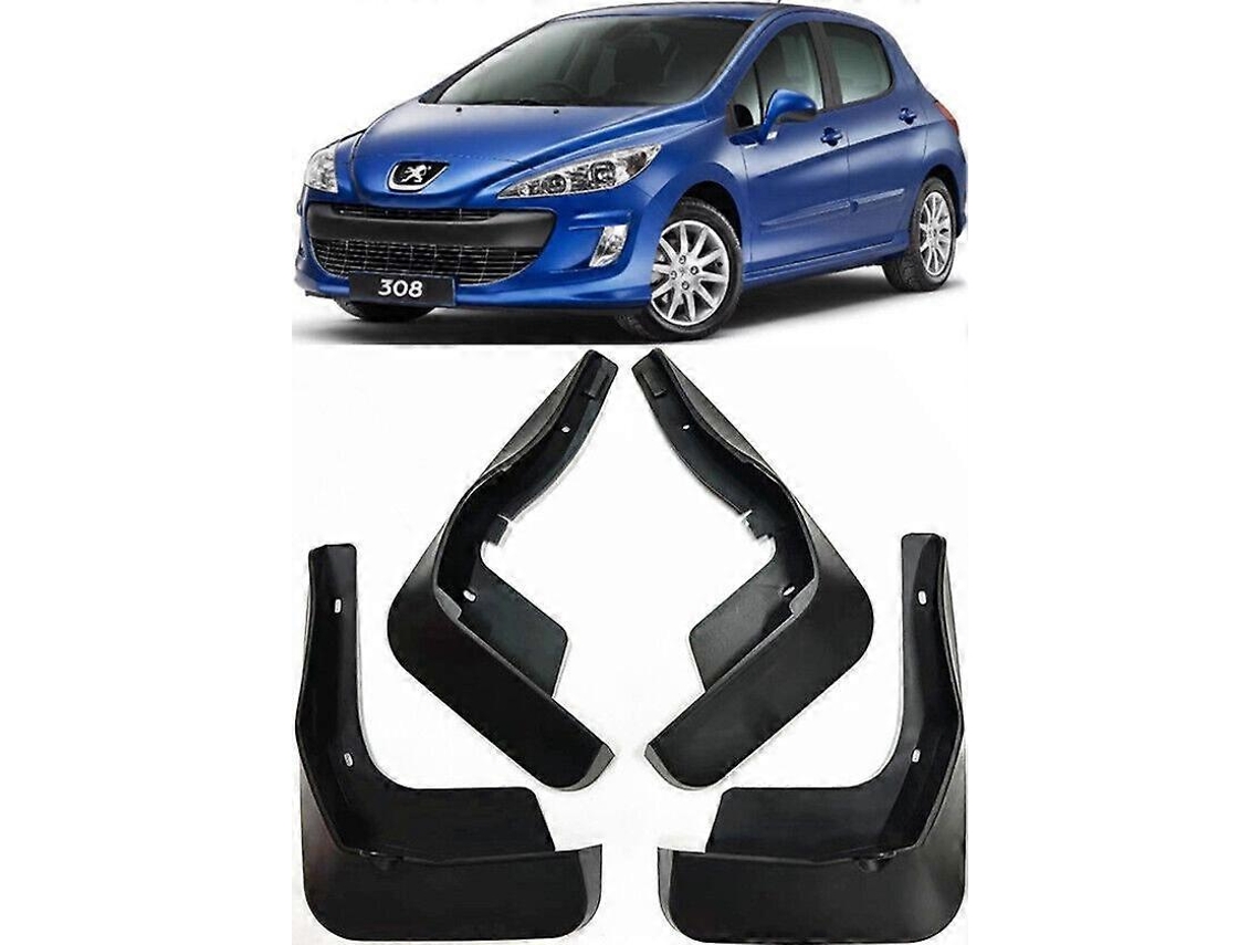 Guardabarros delanteros y traseros para Peugeot 308 Hatchback 2007-2013