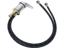 Grifo Para Lavacabezas, Grifo Mezclador Profesional Para Salón De Belleza Con Manguera Flexible De 60 Cm.