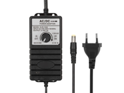 Adaptador De Corriente (voltaje Ajustable, 100-240v, Enchufe Europeo, Función De Protección)
