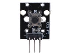 Módulo De Botón Ky-004 Con Interruptor De Clave, Sensor Y Placa Para Proyectos Diy 3 Pines 1 Posición