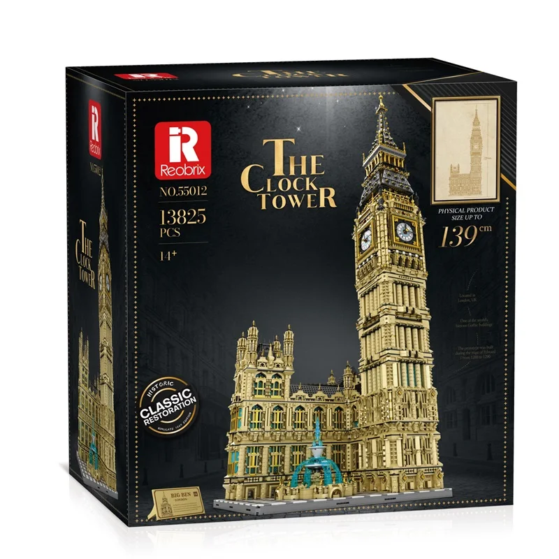 Modelo De Juguete De Bloques De Construcción Del Big Ben