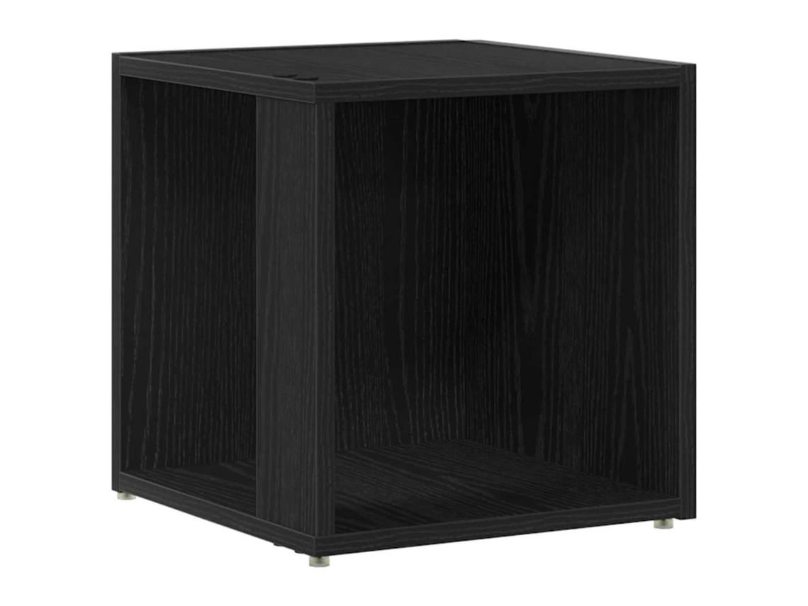 Maison Exclusive - Estanterías De Esquina Roble Negro 33 X 33 X 34,5 Cm