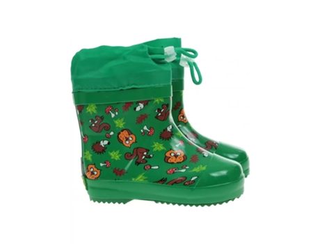 Botas Animais de Estimação de Bebé PLAYSHOES Low Forest Goma Verde (23)