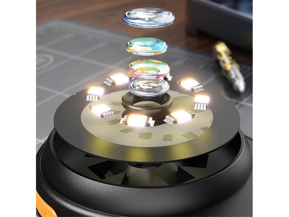 Lupa digital portátil con aumento de 500x y luz LED para la reparación de aparatos electrónicos, joyas y relojes.