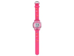 Reloj Infantil Led Resistente Al Agua Con Alarma Y Cronómetro, Con Diseño De Dibujos Animados, Para Niñas De 3 A 10 Años, Color Rosa.