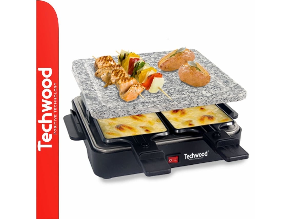 Grill Raclette 4 Personas 600W Techwood