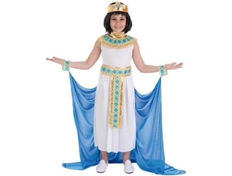 Disfraz de Niña DISFRAZZES Faraona Cleopatra (Talla: 7 a 9 años)