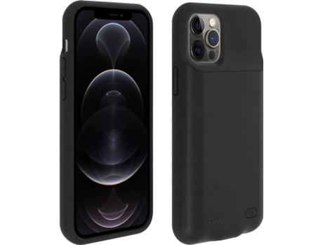Funda iPhone 12, 12 Pro AVIZAR Batería Negro