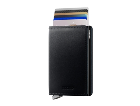 Cartera Fólio, Premium SECRID Slimwallet Dusk Negro