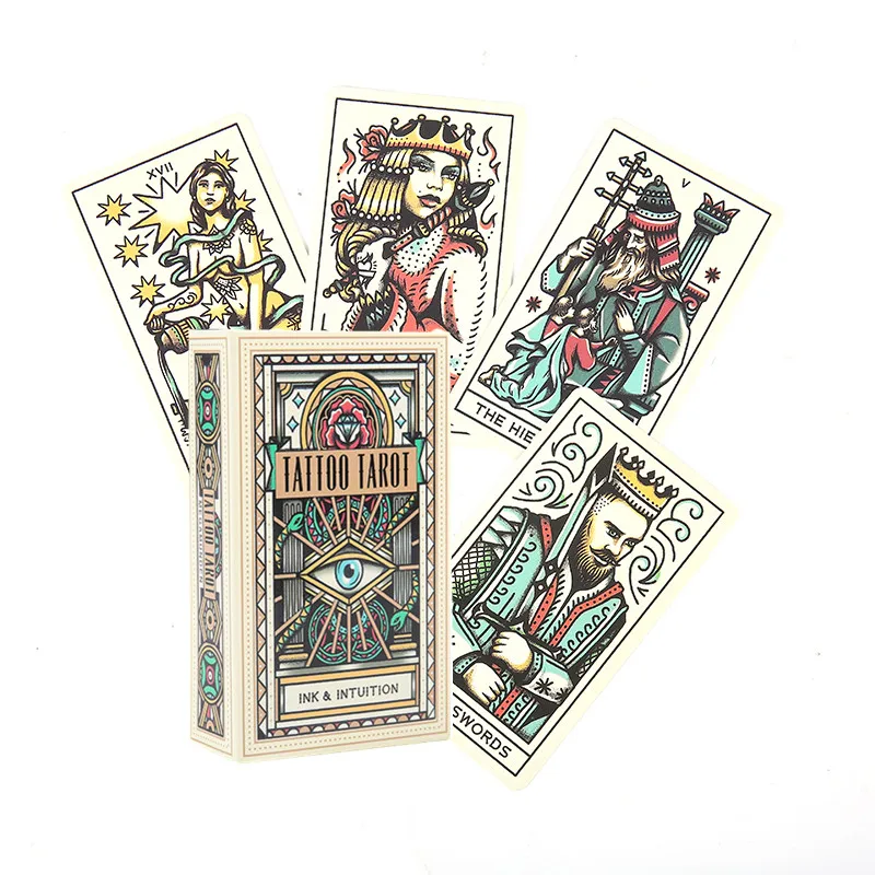 Tarot Del Tatuaje: Cartas De Tinta E Intuición, Que Te Guiarán Para Ver El Futuro Y Obtener Una Perspectiva Completamente Nueva.