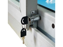 Cerradura Deslizante De Ventana Ajustable De Aleación De Aluminio Con Llave Para Niños, Seguridad Universal Para Ventanas Y Puertas