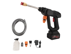 Lavadora A Pressão Sem Fio 30bar Portátil Pistola De Água Alta Pressão Para Limpeza Jardim Carro Moto Eu Plug 110-240v