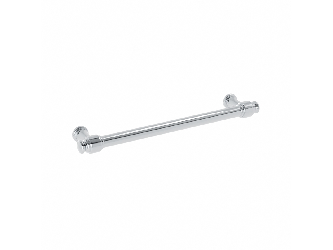 Tirador para mueble, Material Aleación de zinc. Estilo clásico. Distancia entre ejes 160. Acabado cromo pulido, Tornillos de fijación incluidos (25mm) HARDWAREXCHANGE