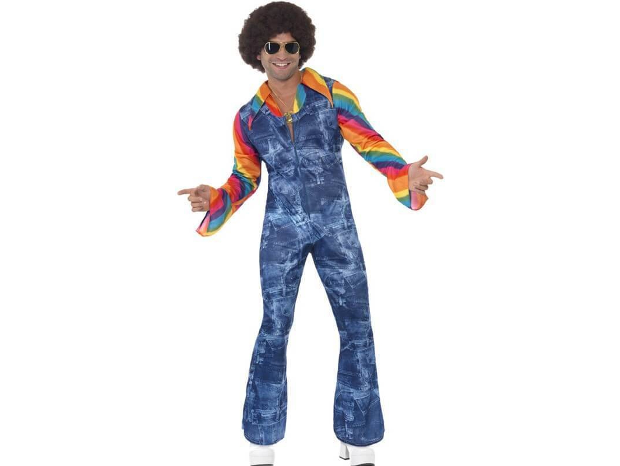 Disfraz de Hombre DISFRAZZES Disco Juerguista (Talla: L)