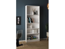 Estantería de 4 baldas Basic Blanco (altura 203,2 cm)