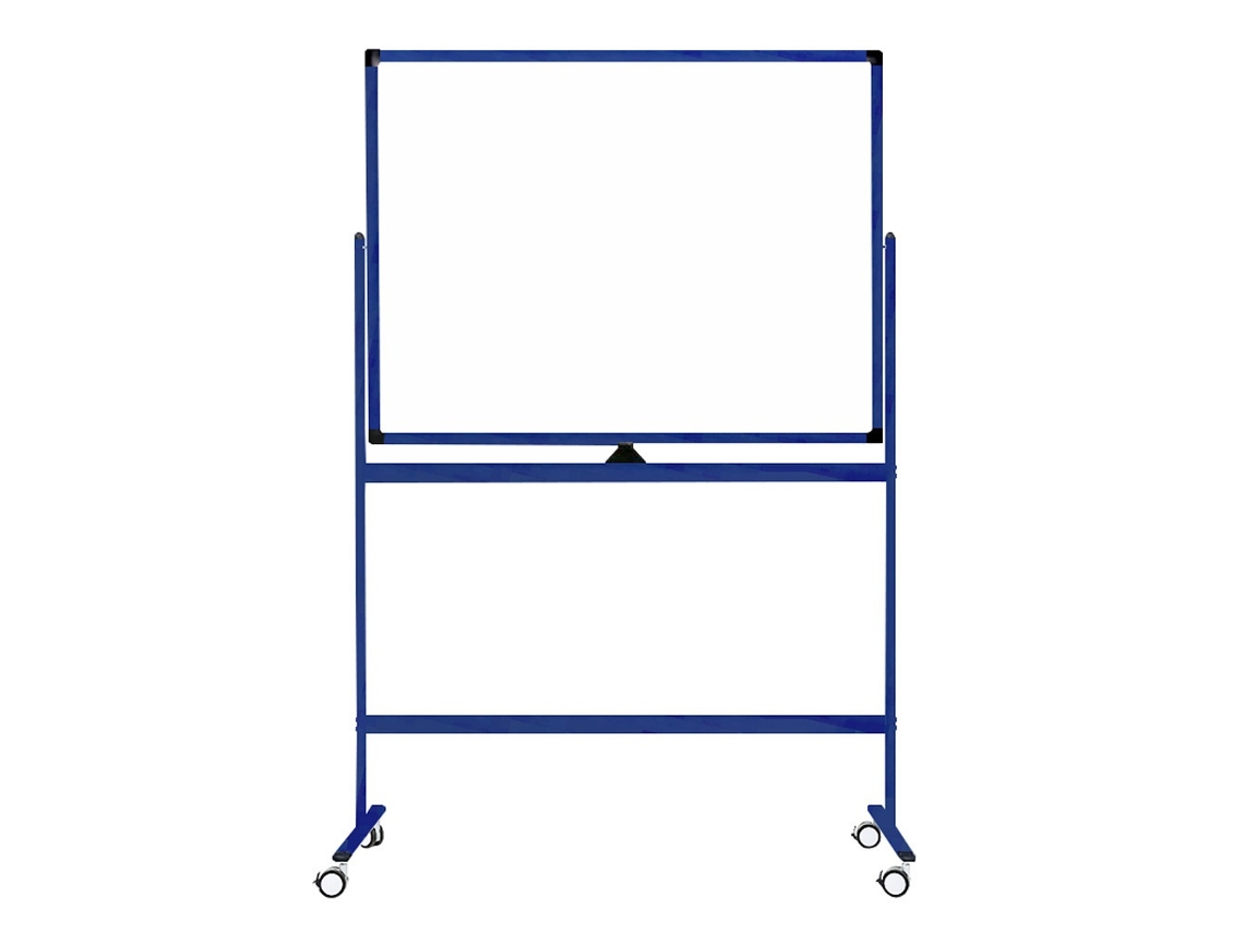 Pizarra IVOL móvil Doble cara y magnética 100x150 cm Azul