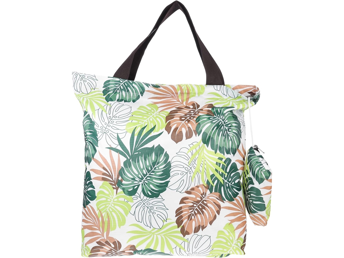 Bolso Tote De Tela Oxford Con Cremallera,