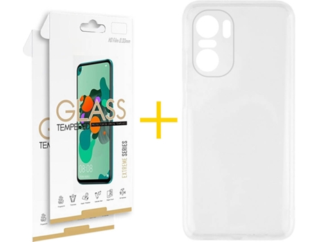 Carcasa + 2 Protectores de Pantalla para Xiaomi MI 11I SKYHE Transparente Claro