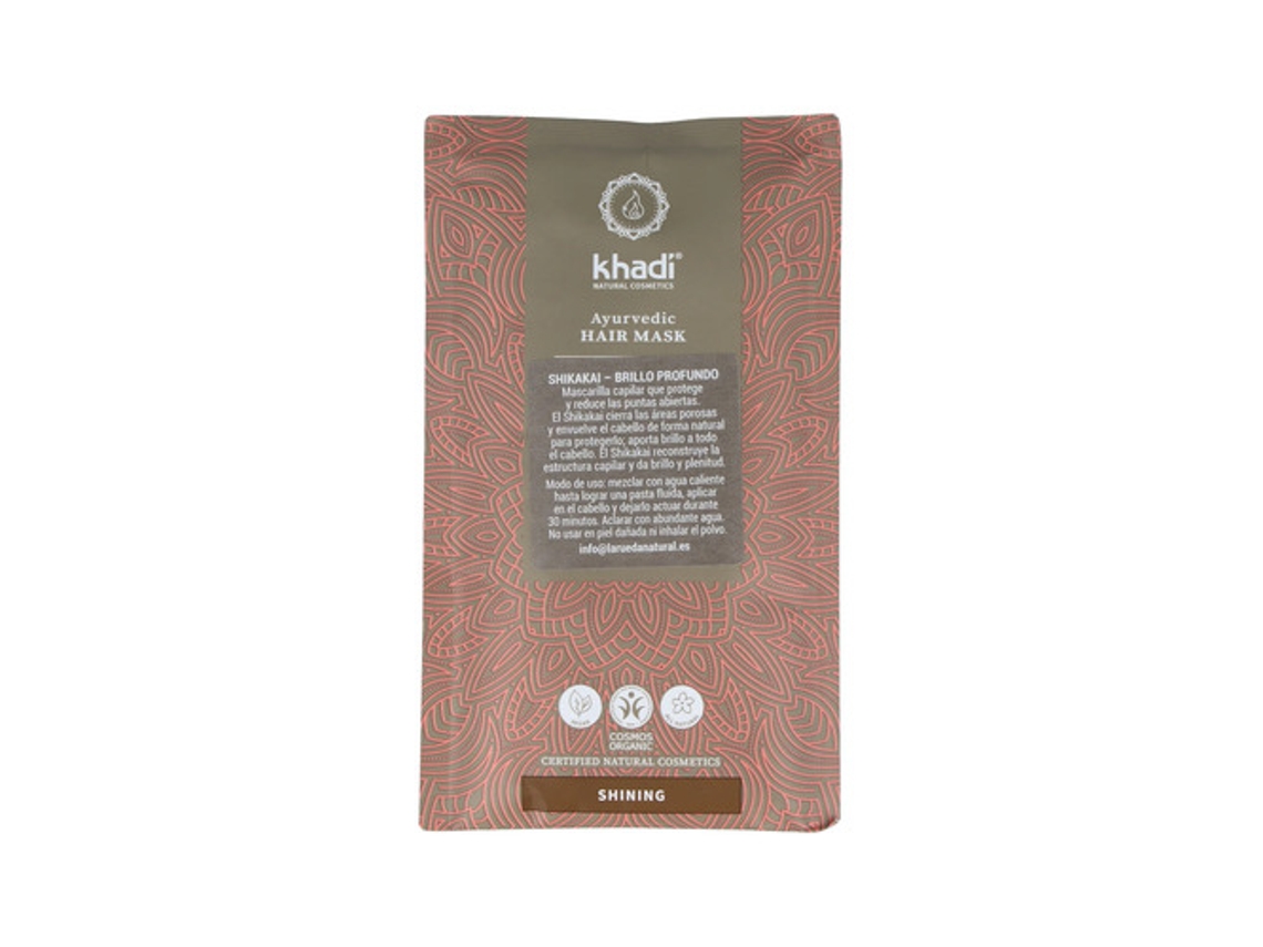 Mascarilla para el Pelo KHADI Ayurvédica Shikakai Deep Shine (50 gr)