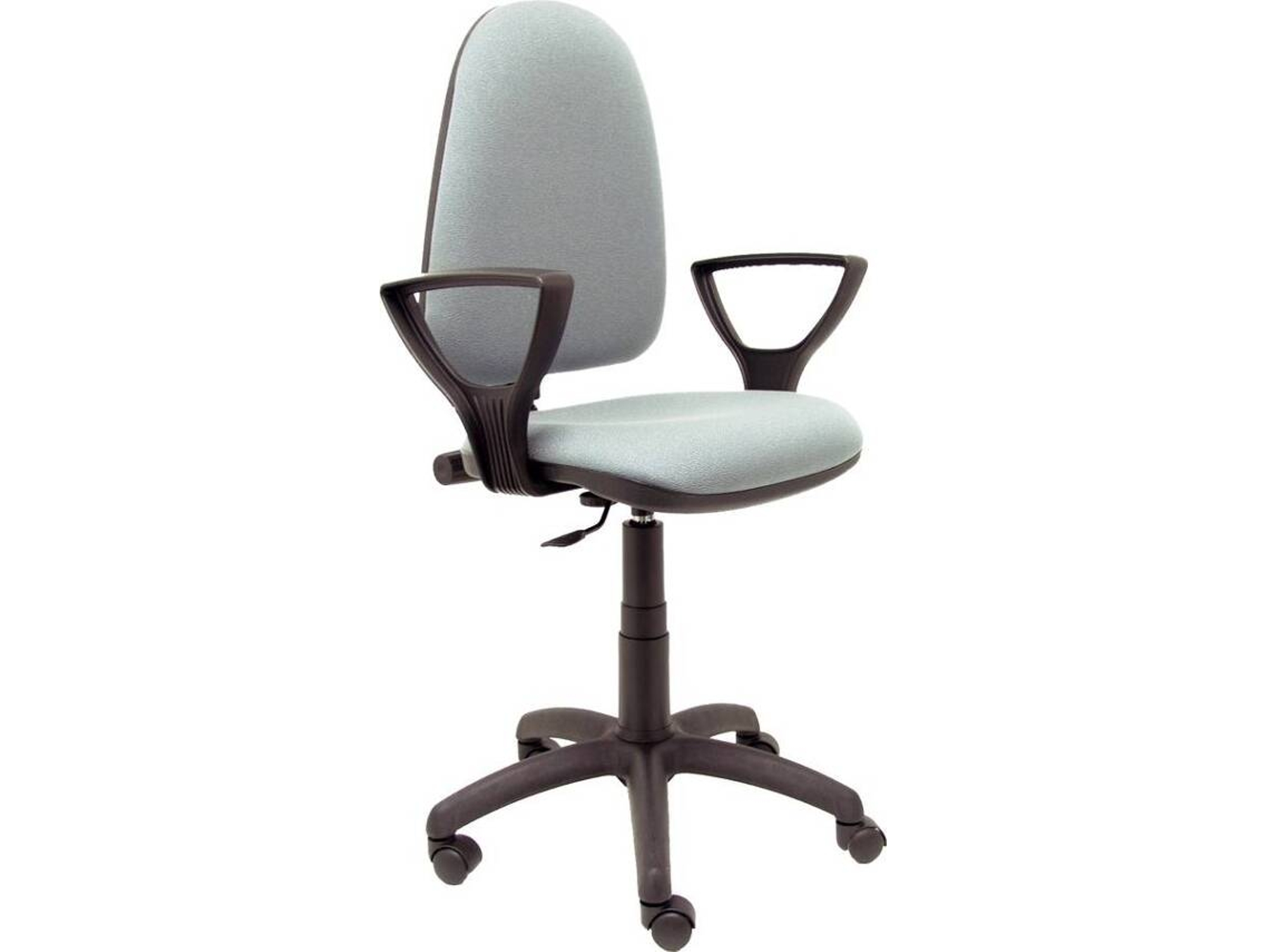 Silla de Escritorio Operativa PYC Ayna Gris Medio (Tela - Brazos Fijos)