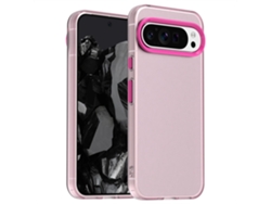 Adequado Para Capas De Celular Google Com Airbag Anti-queda.versão Padrão Vermelho-rosa série Skin-feel Shield - Pixel8