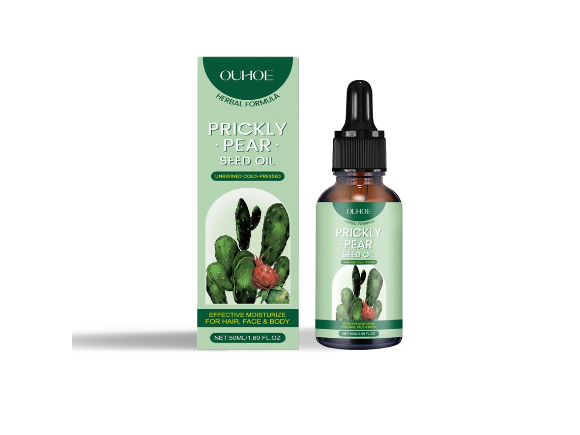 Aceite esencial puro y natural de cactus para la salud de la piel.