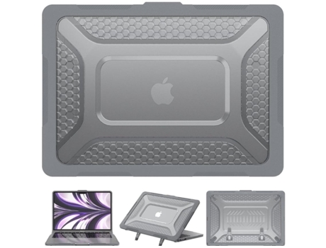 Funda Life Armor para Macbook Pro 14 M3 Max Gris VEANXIN