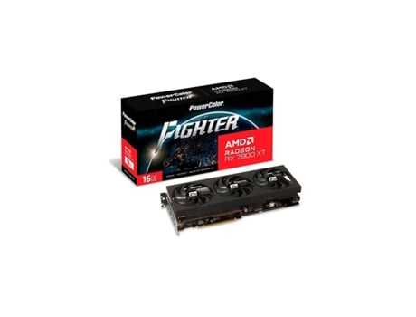 Tarjeta Gráfica POWERCOLOR RX7800XT 16G-F/OC (GDDR6 - AMD - AMD RADEON RX 7800 XT - 16 GB GDDR6)