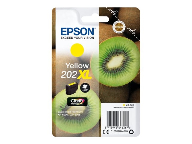 Tinta EPSON 202XL BLA Amarillo