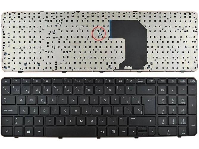 Teclado para Portátil HP Pavilion G7-2000 G7-2356Ss Series 699146-071 Aer39P01210