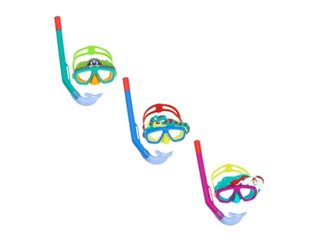 Gafas de Buceo con Tubo BESTWAY Azul Negro Adulto (1 unidad)