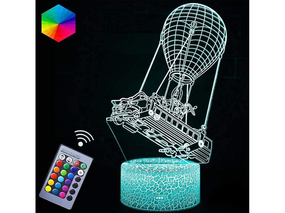Autobús De Batalla Battle Royale Con Luz Nocturna 3d Y Control Remoto. Regalo Ideal Para Navidad Y Cumpleaños Infantiles.