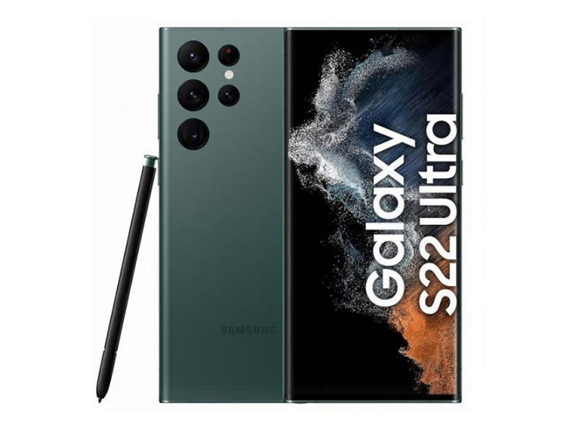 Smartphone SAMSUNG Galaxy S22 Ultra 5G (Reacondicionado Como Nuevo - 6.8'' - 512 GB - Verde)