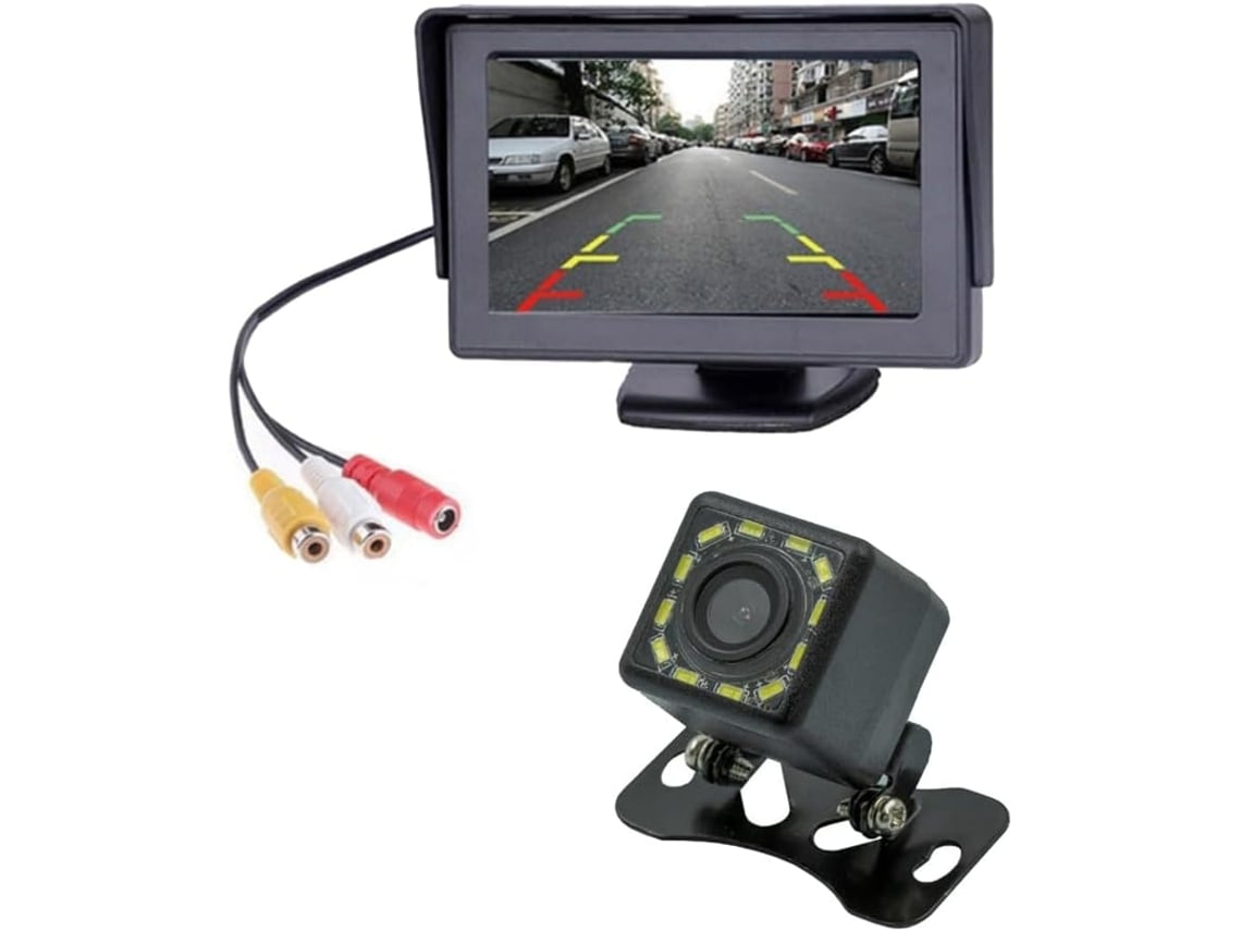 Cámara De Marcha Atrás Para Coche Con Pantalla De Aparcamiento De 10,9 Cm - 922