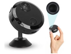 Cámara de vigilancia 1080p, cámara de seguridad con base giratoria de 360 grados, cámara de monitor wifi para interiores y exteriores Gusshious