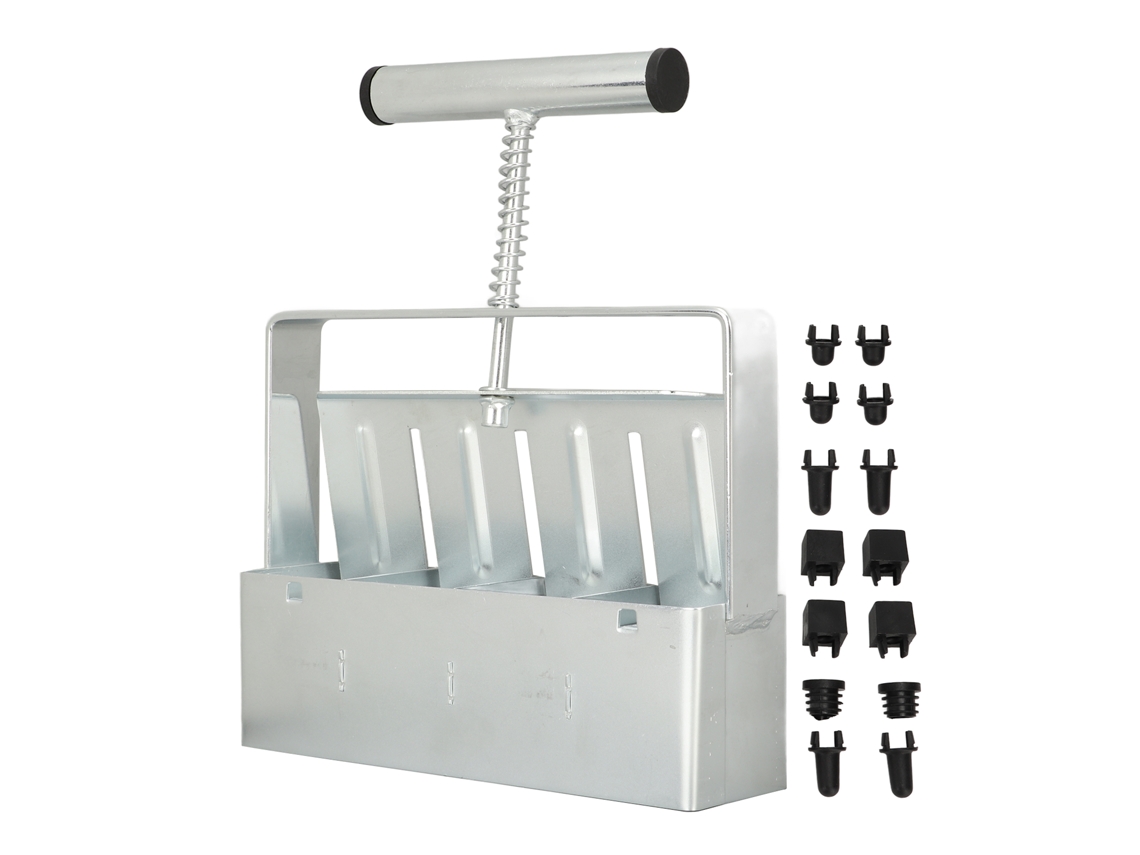 Herramienta Manual Para Bloques De Tierra De Jardín Con Mango Cómodo, Ideal Para La Preparación De Plántulas Y Esquejes.