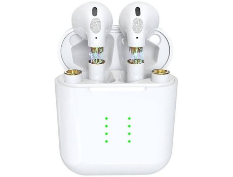 Auriculares CHRONUS F681221 (In Ear - Micrófono - Noise Canceling - Blanco)