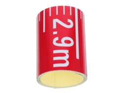 Adhesivo Alipis Rojo Para Medición Del 10 Cm 3 M Robusto Duradero Hecho