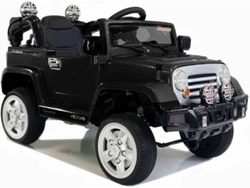 Coche Eléctrico JEEP JJ245 (Edad Minima: 3 - Negro)