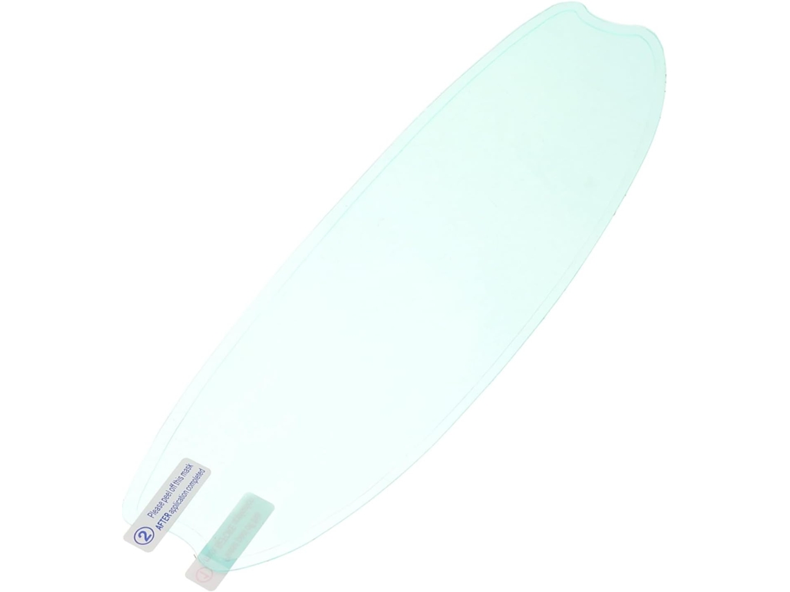 Lámina Antivaho Para Visera De Casco De Motocicleta De 23x7 Cm En Pet Transparente, Protección Impermeable, Insertable.