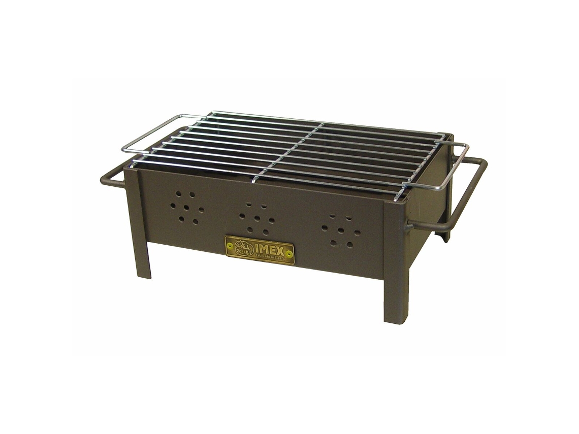 Barbacoa Imex el Zorro Carbón Parrilla Sobremesa Negro (31 x 21 x 14 cm)