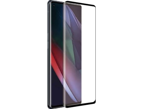 Protector de Pantalla de Cristal Templado Oppo Find X3 Pro MUVIT Negro