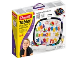 Juego Educativo QUERCETTI Magnetic Pizarra Premium Doble Letr Num 124 pz (Edad Mínima: 4 Años - 40 x 34 x 9 cm)