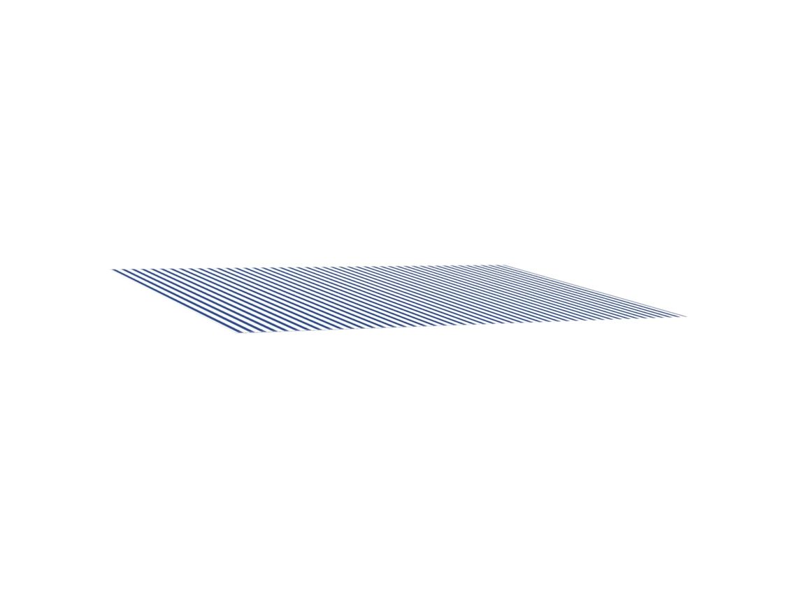 Vidaxl Tela De Repuesto Para Toldo Azul Y Blanco 500 X 350 Cm