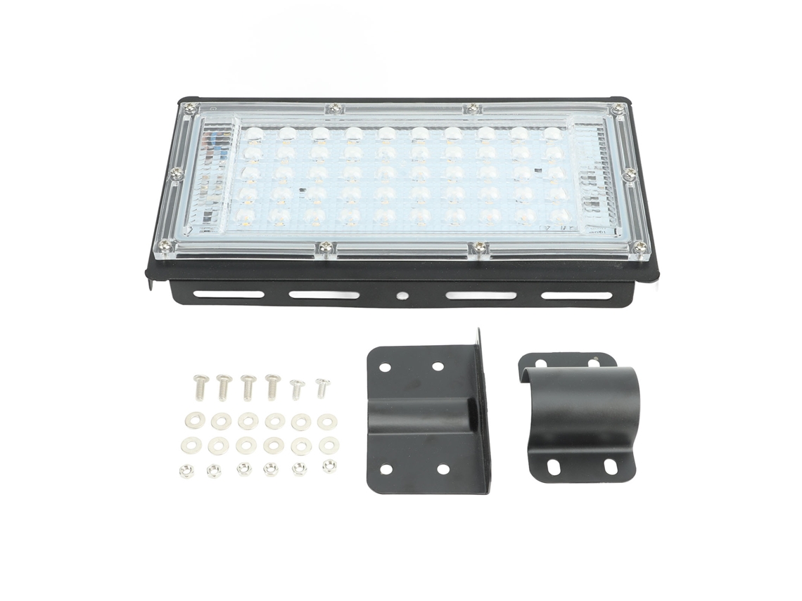 2026-lámpara De Calle Led De 50w Luz Blanca Cálida Impermeable Exterior Para Patio 180-240v