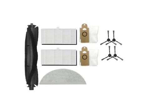 10pcs escova principal mop pano filtro para xiaomi lydsto r1 aspirador de pó